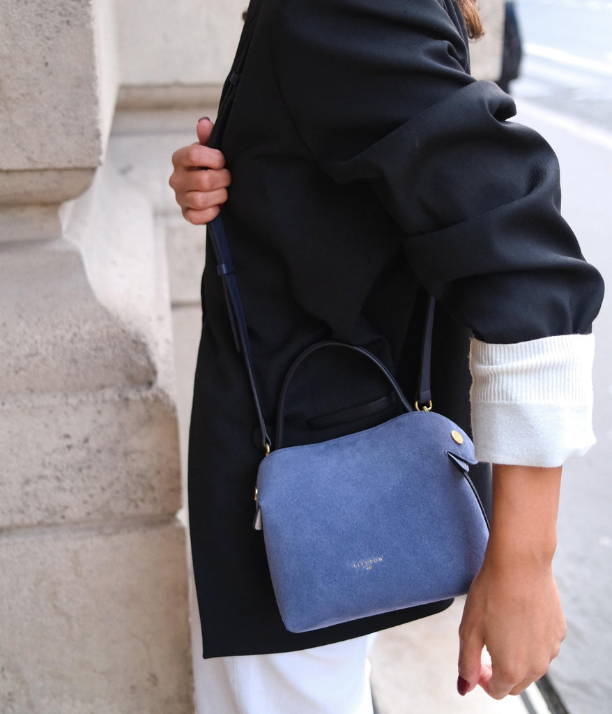 Mini Swann | Suede Jeans - Fleuron Paris