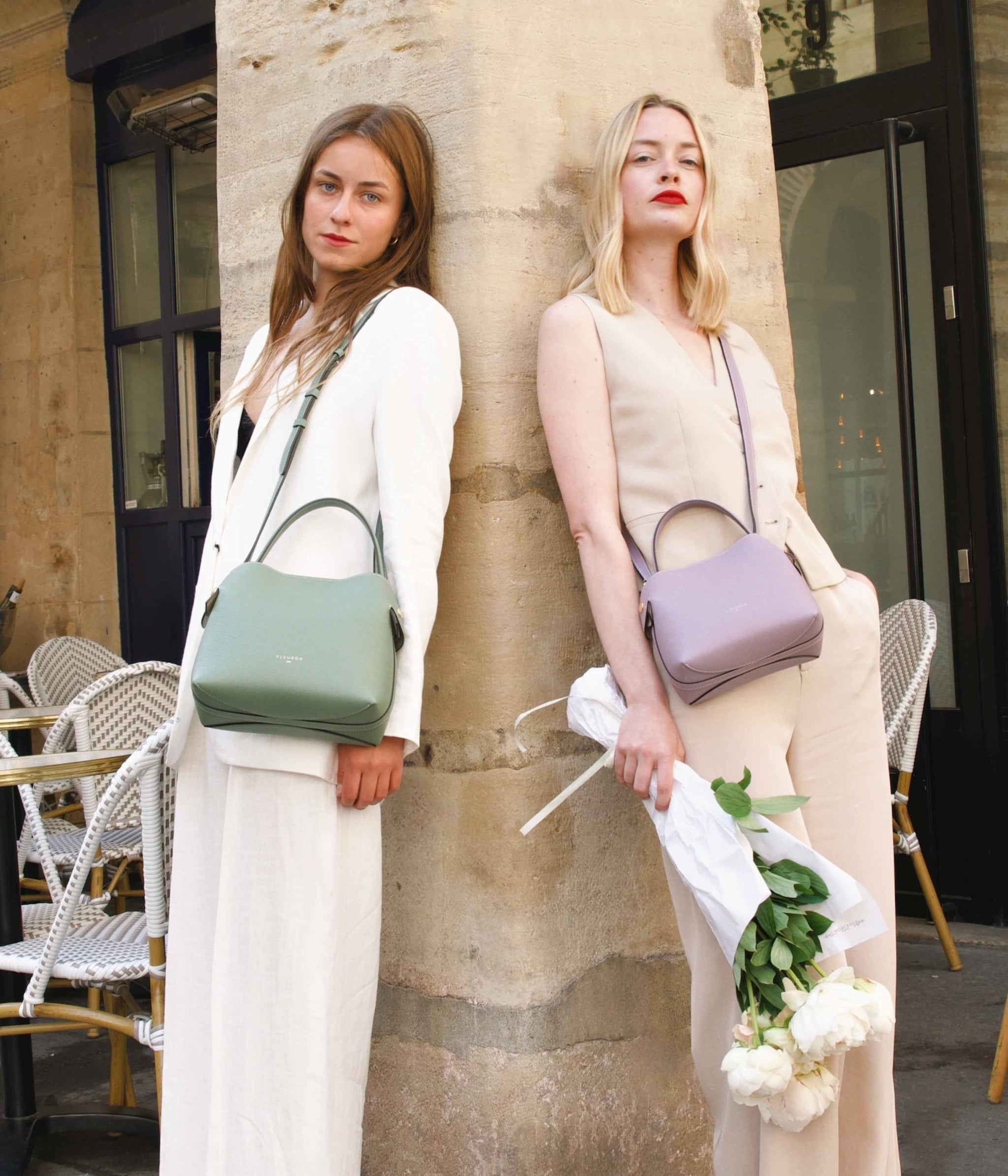 Medium Swann • Vert Amande – Fleuron Paris